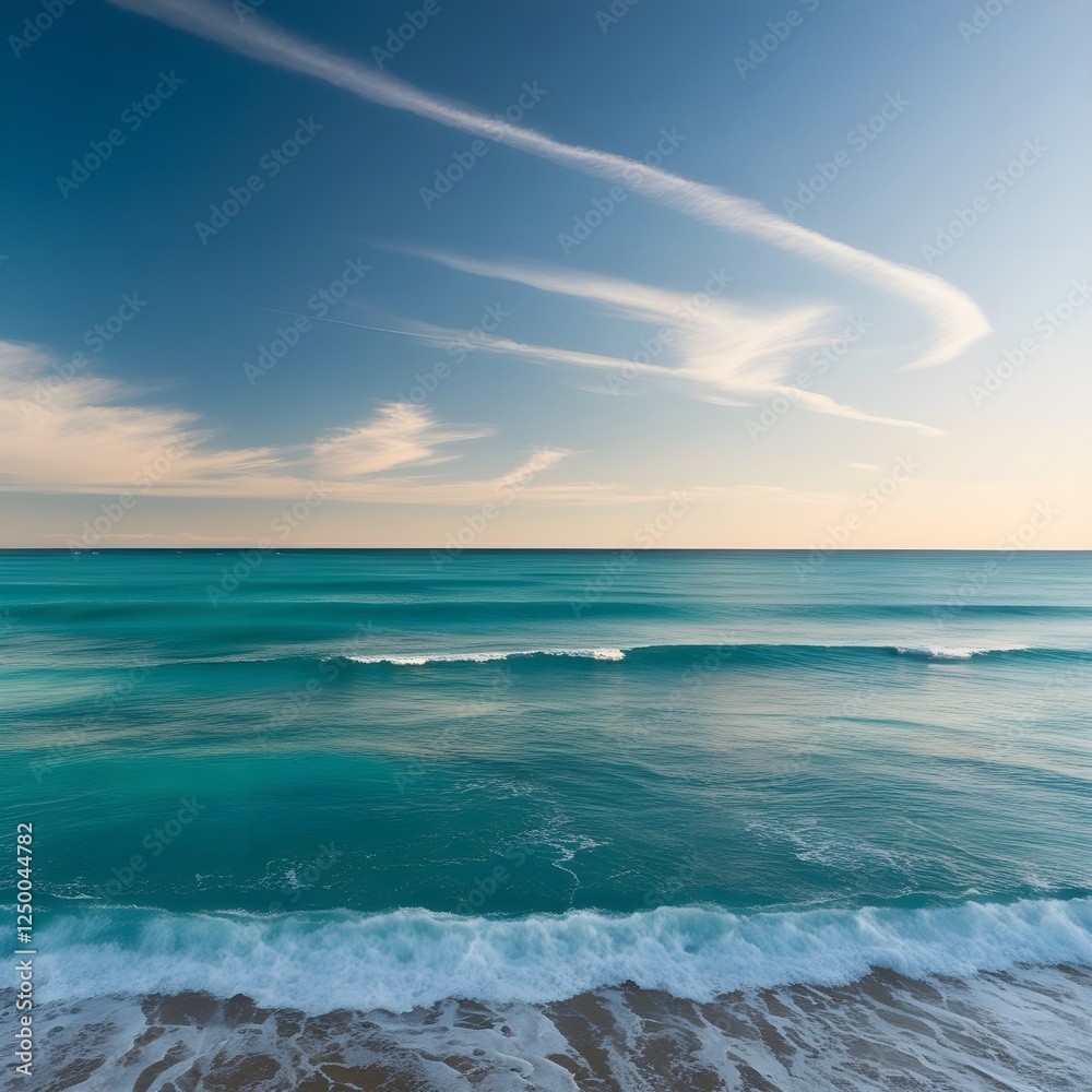 Obraz premium sea and sky with clouds