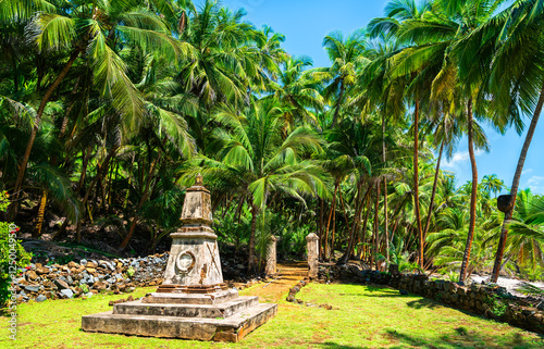 Photography Cemetery on Ile Saint Joseph - Salvation Islands in French Guiana, South America
