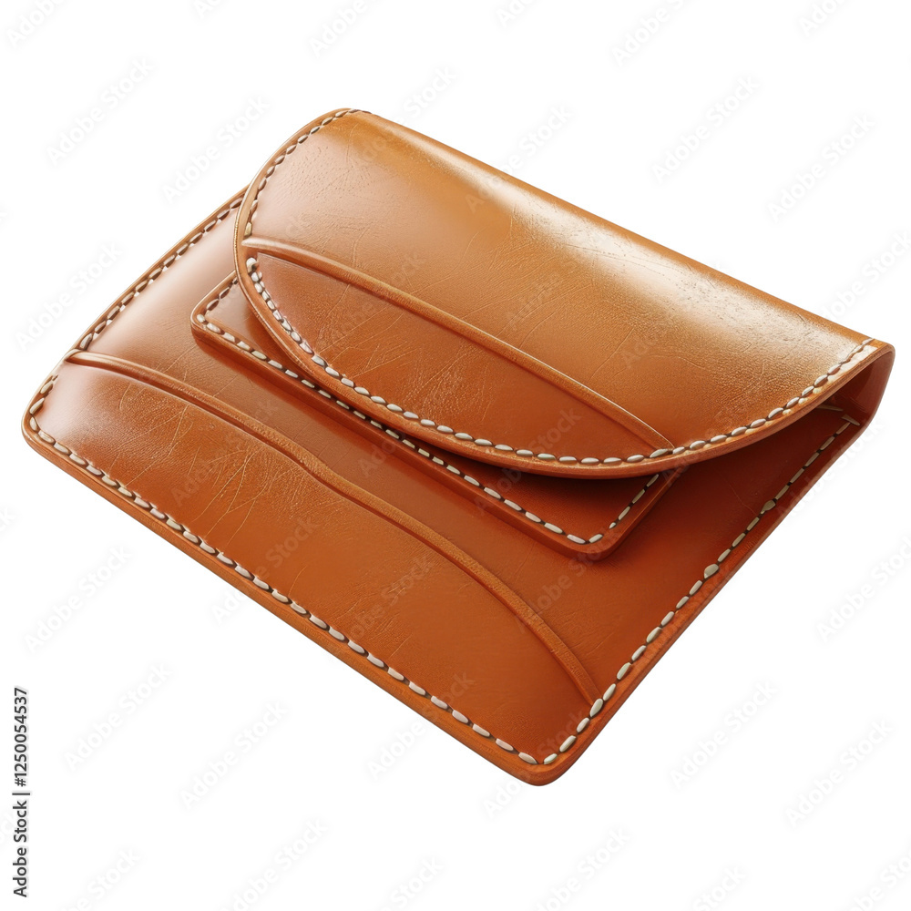 Elegant leather wallet with sleek design and contrasting stitching, perfect for organizing cards and cash. Ideal for everyday use or as stylish gift Elegant leather wallet with sleek design and contrasting stitching, perfect for organizing cards and cash. Ideal for everyday use or as stylish gift