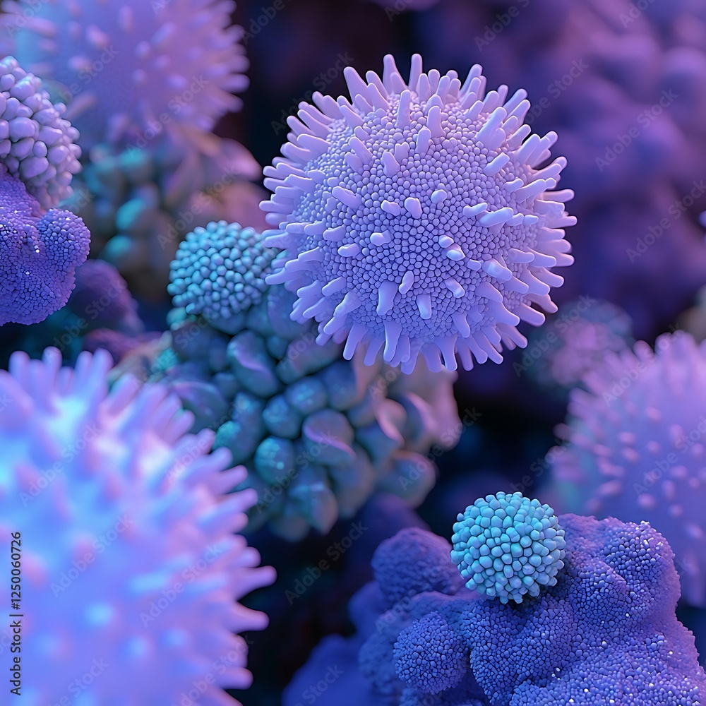 Obraz premium Microscopic View of Cells