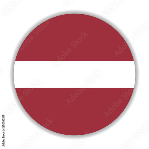 Free Download Latvia circle flag logo icon digital vector illustration - GFXLoad