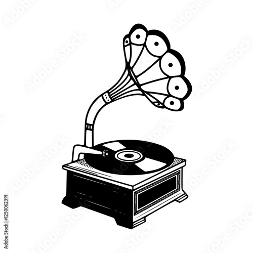 classic gramophone icon