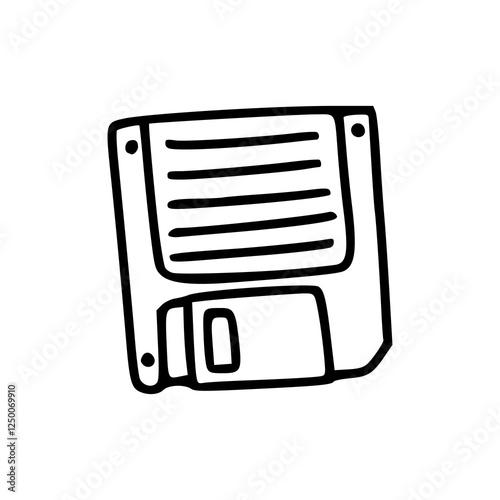 floppy disk icon vector illustration