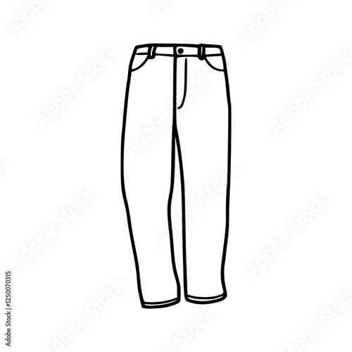 vector illustration of a pair of women clothes