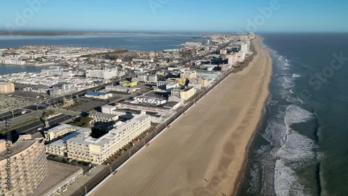 Stunning Overhead view of Ocean City Maryland photo