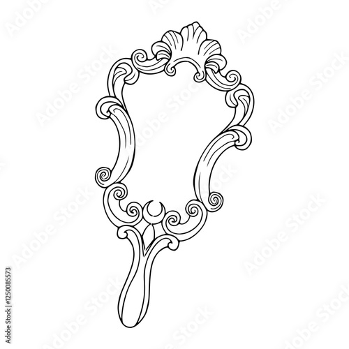 decorative mirror graphic design