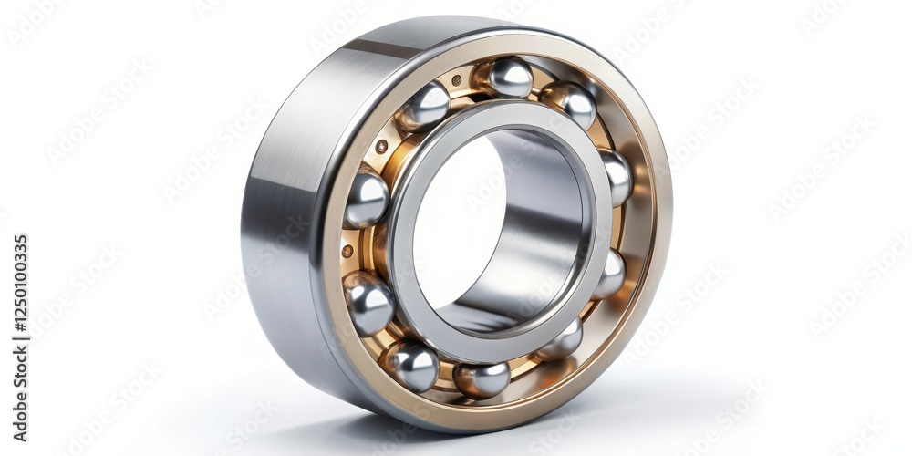 Angular contact ball bearing with axially asymmetric races in a precision engineering environment, angular contact ball bearing, axially asymmetric race Angular contact ball bearing with axially asymmetric races in a precision engineering environment, angular contact ball bearing, axially asymmetric race