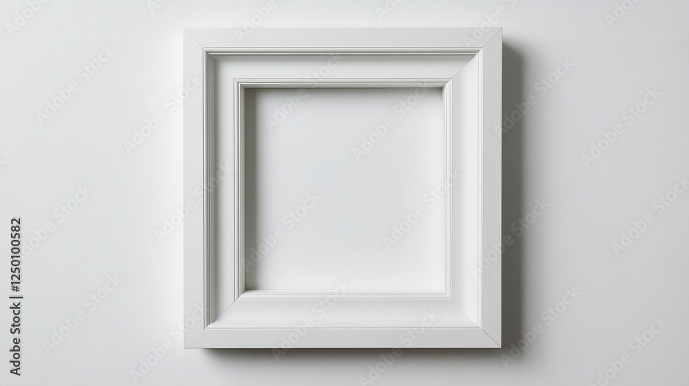 Simple square frame with a clean white background, perfect for design layouts with ample copy space. Simple square frame with a clean white background, perfect for design layouts with ample copy space.