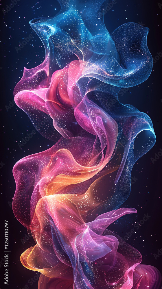 Abstract background of modern tech gradient waves in blue and pink hues, technology, modern, abstract design with dynamic light trails in neon pink and blue hues.
Abstract background of modern tech gradient waves in blue and pink hues, technology, modern, abstract design with dynamic light trails in neon pink and blue hues.