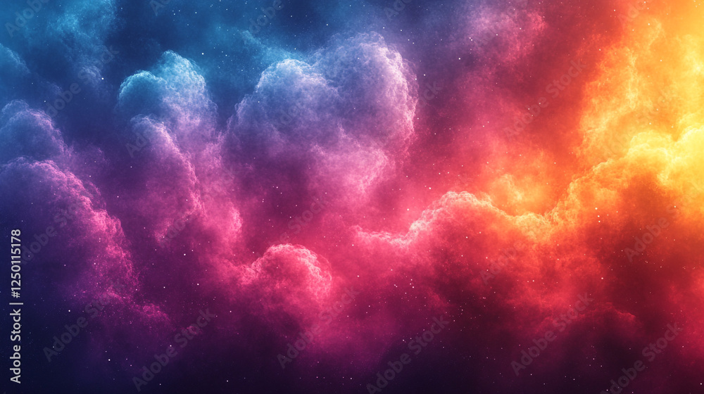 Vibrant Cosmic Nebula Colorful Galaxy Space Background Design Abstract Art Red Sky Pink Blue Stars Vibrant Cosmic Nebula Colorful Galaxy Space Background Design Abstract Art Red Sky Pink Blue Stars