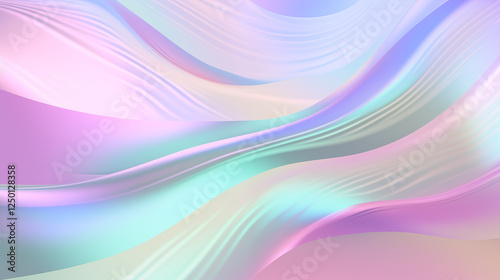Wallpaper Mural Holographic gradient neon banner. Fashionable pastel rainbow unicorn background. Torontodigital.ca