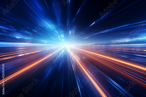 Abstract futuristic technology background. Colored background. Abstract background