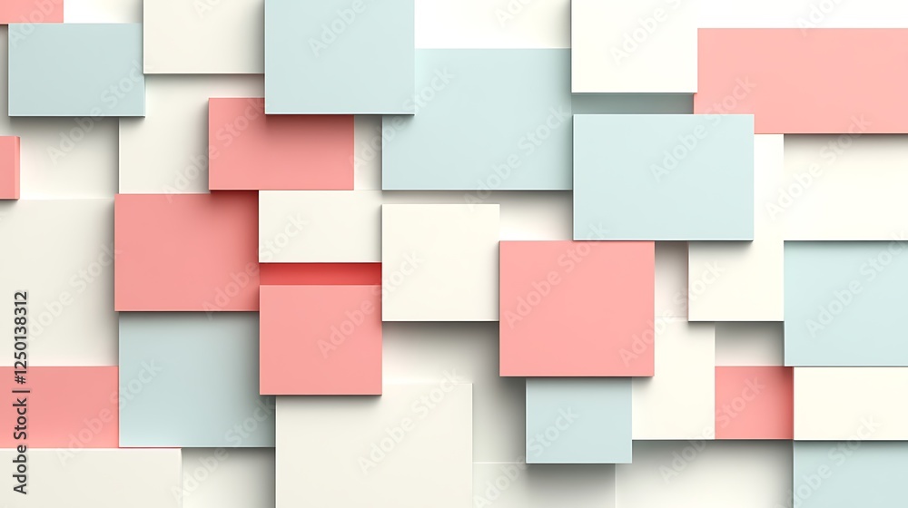 Pastel squares abstract background design Pastel squares abstract background design