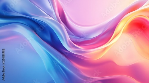 Wallpaper Mural Vibrant gradient background with smooth transitions and soft-focus effect Torontodigital.ca