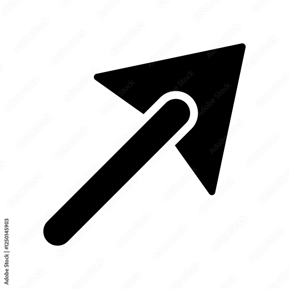 cursor icon. vector isolated on white background, simple and modern design. cursor icon. vector isolated on white background, simple and modern design.