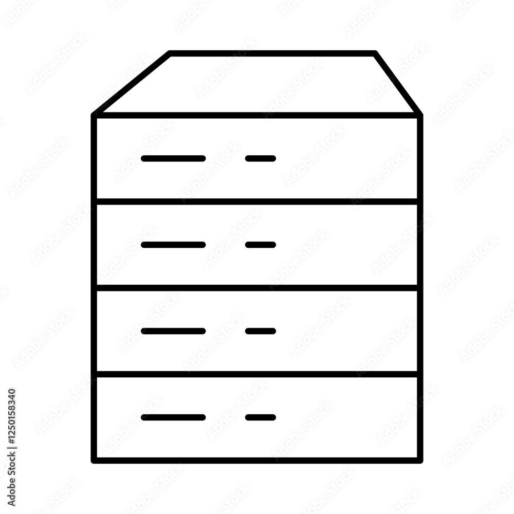Server Cabinet Line Icon. Device, Technology, Smart Device, AI Line Editable Stroke Icons Server Cabinet Line Icon. Device, Technology, Smart Device, AI Line Editable Stroke Icons