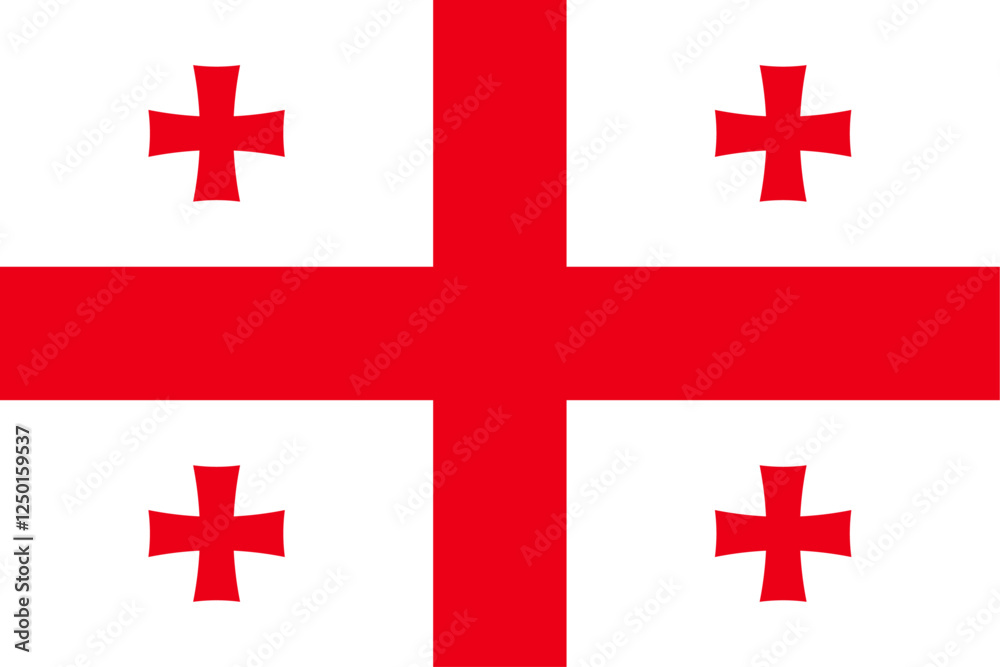 Georgia flag Georgia flag