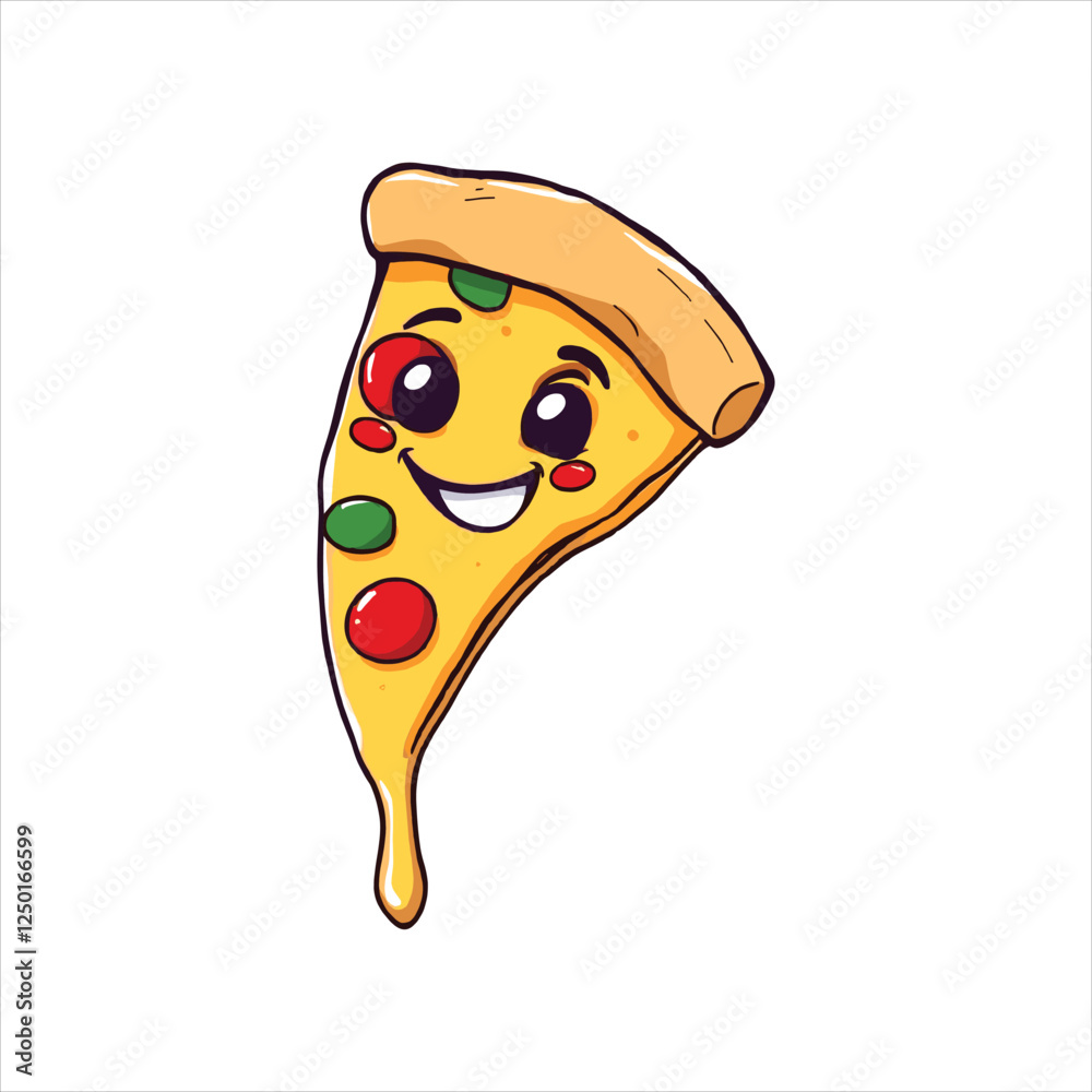 slice of pizza character