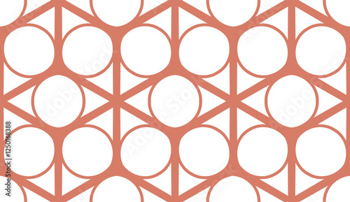 Seamless vector pattern. Geometric ornament. For Interior decoration, wallpaper, presentation, fashion design
