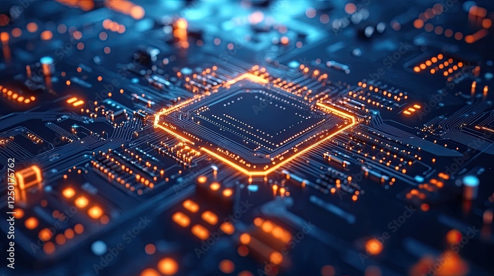 Blue Digital Technology Background Featuring Mechanical Elements and Circuit Boards, Representing Digital Connectivity, Smart Systems, and Cutting-Edge Engineering Blue Digital Technology Background Featuring Mechanical Elements and Circuit Boards, Representing Digital Connectivity, Smart Systems, and Cutting-Edge Engineering