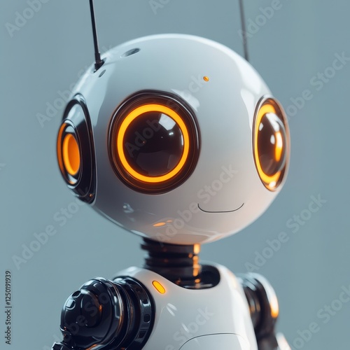 blue screen robot android