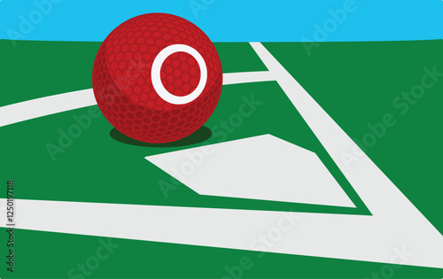 Great attractive editable and memorable kickball poster for competition and tournament event