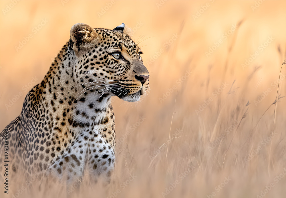 A leopard showing its fangs, a close-up of the head and body with a blurred background. The leopard is in an aggressive pose with sharp teeth visible. A leopard showing its fangs, a close-up of the head and body with a blurred background. The leopard is in an aggressive pose with sharp teeth visible.