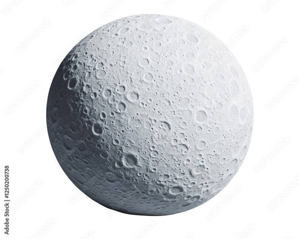 A realistic depiction of the moon's surface showcasing its craters and textures, ideal for educational materials and astronomy enthusiasts. A realistic depiction of the moon's surface showcasing its craters and textures, ideal for educational materials and astronomy enthusiasts.