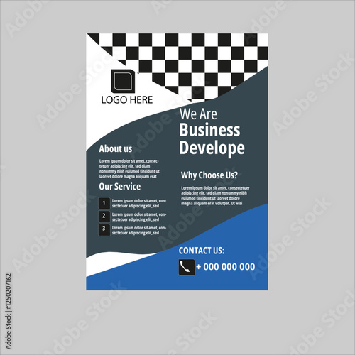 Corporate business Flyer Template design, Modern Template, Perfect for creative  professional business, Advertise publication, malting cover page. New digital  Marketing Flyer