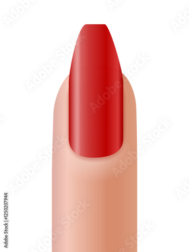 Fingernail manicure