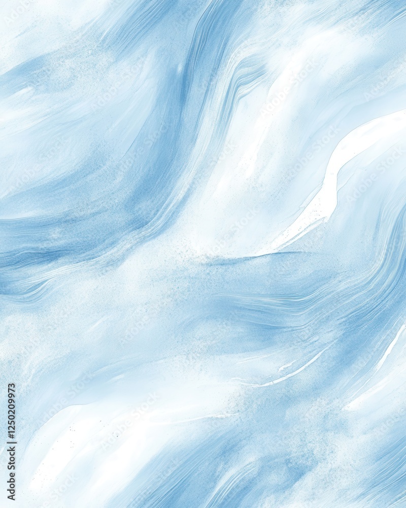 Abstract Light Blue and White Fluid Art Background with Marble Texture Abstract Light Blue and White Fluid Art Background with Marble Texture