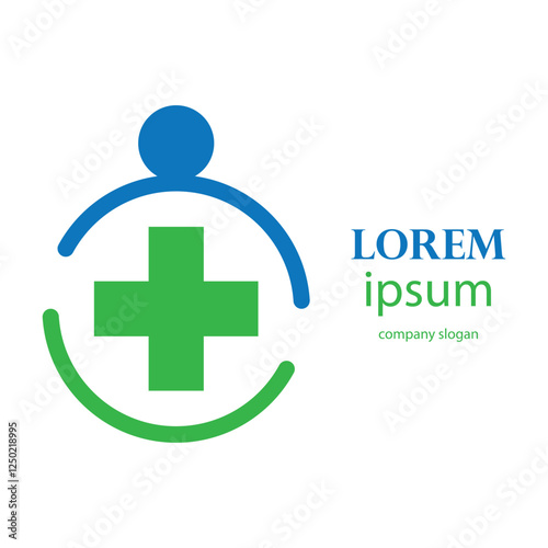 hospital and health clinic logo design