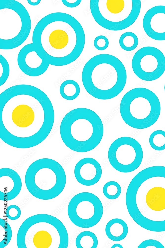 Colorful circles pattern, bright background Colorful circles pattern, bright background