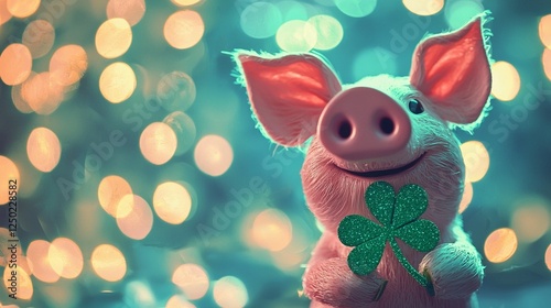 Pig and Clover: Festive Lights