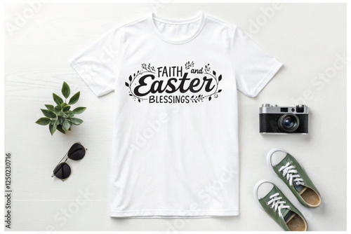 Faithful Easter T-Shirt Design Bundle