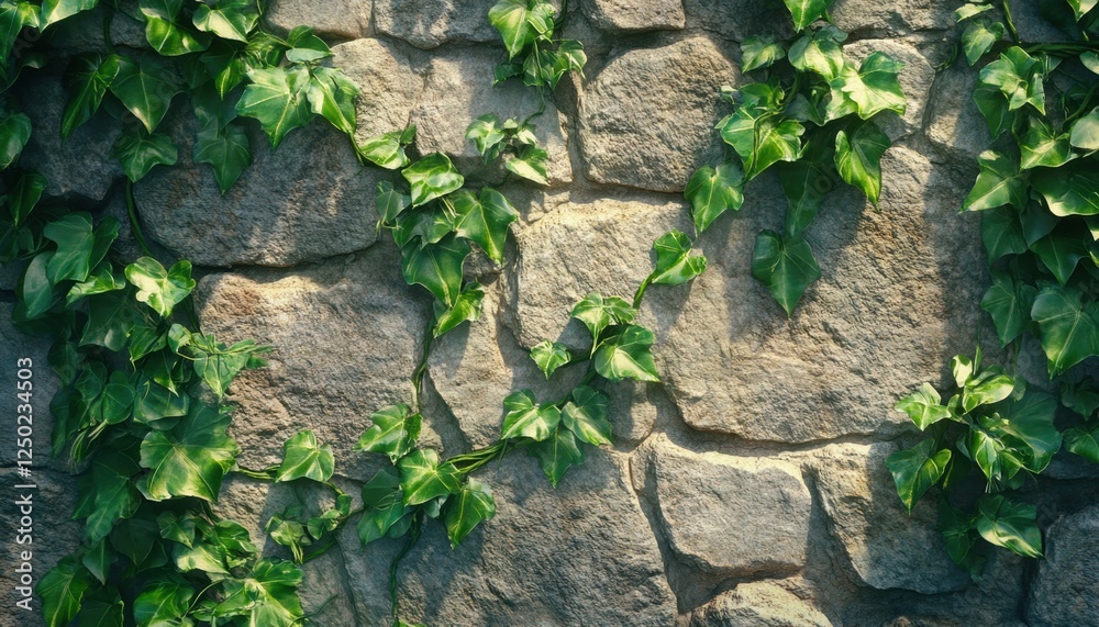 Detailed Close-Up of Textured Bark with Greenery Spread Across, Intricate and Natural A Captivating Botanical Study Explore the mesmerizing details of natural textures, showcasing vibrant green