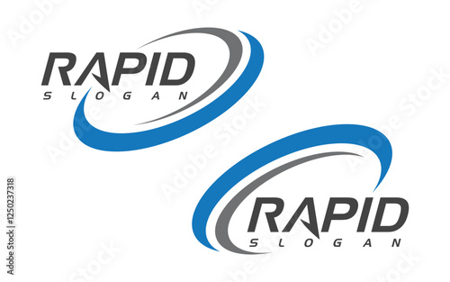 Rapid Speed faster icon logo vector design illustration template