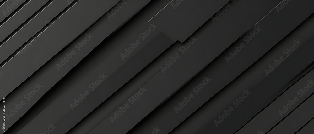 Obraz premium Abstract Black Diagonal Geometric Texture