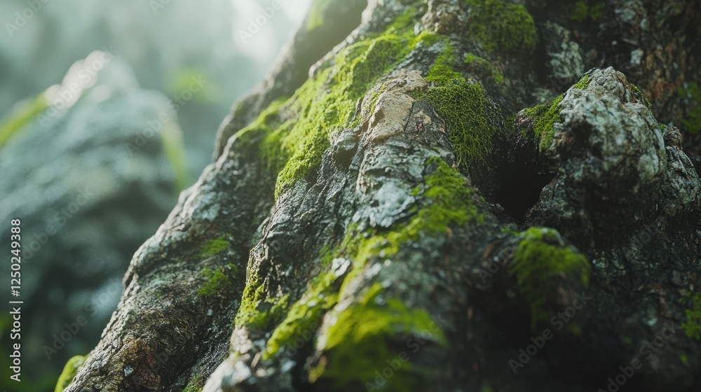 Explore the mesmerizing world of nature with this stunning high-resolution image showcasing a Zoomed-in view of tree bark covered with vibrant green moss, intricate details Witness the symphony of Explore the mesmerizing world of nature with this stunning high-resolution image showcasing a Zoomed-in view of tree bark covered with vibrant green moss, intricate details Witness the symphony of