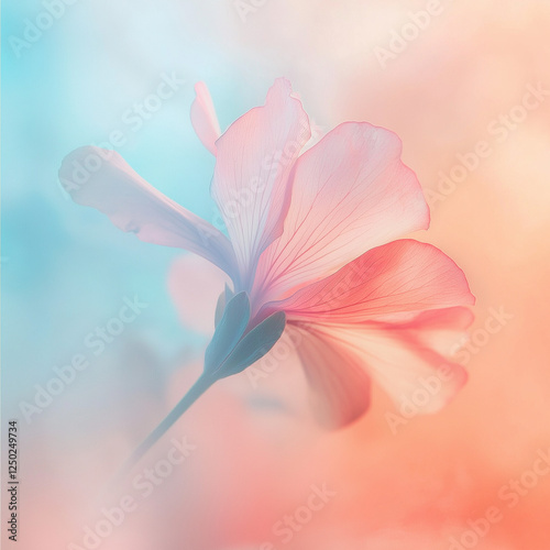 close up of pink flower