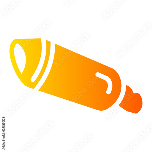 exhaust pipe Gradient icon