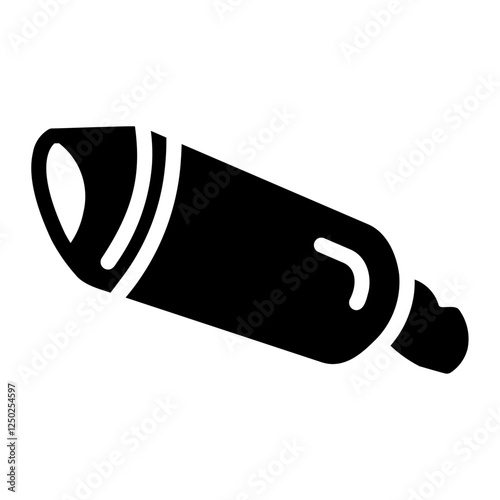 exhaust pipe Solid icon