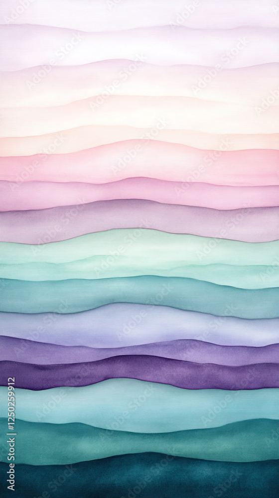 Abstract Watercolor Landscape Gradient Art - Phone Wallpaper Abstract Watercolor Landscape Gradient Art - Phone Wallpaper