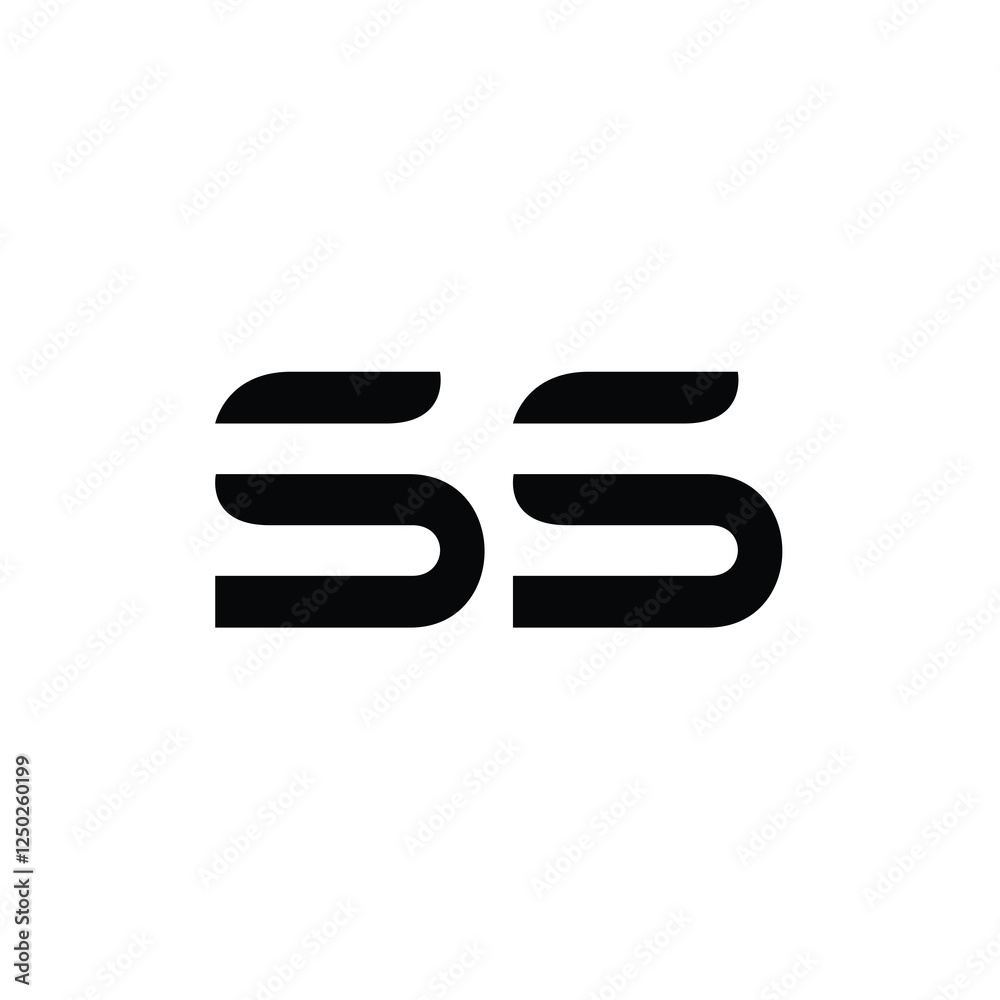 SS monogram logo design letter text name symbol monochrome logotype alphabet character simple logo SS monogram logo design letter text name symbol monochrome logotype alphabet character simple logo