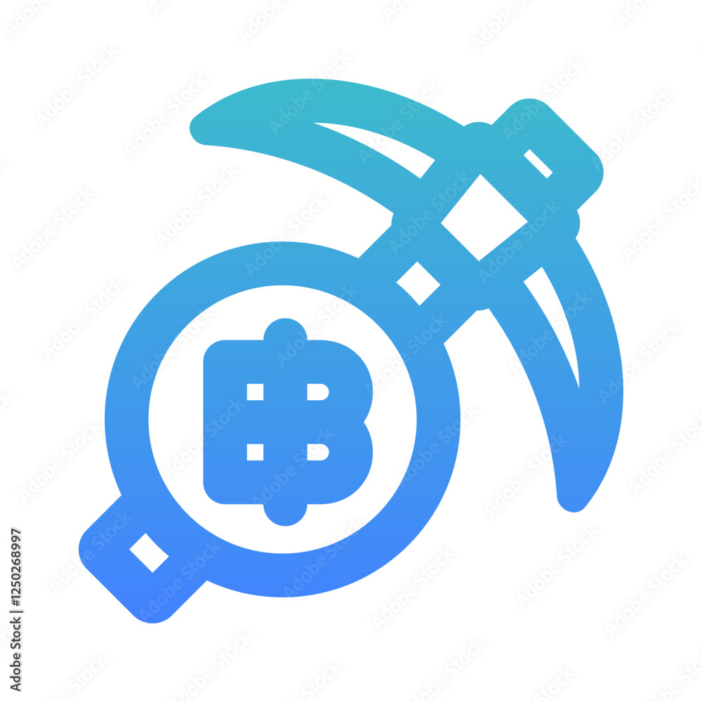 Obraz premium bitcoin mining