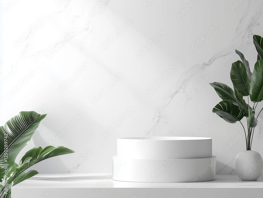 background products minimal podium
