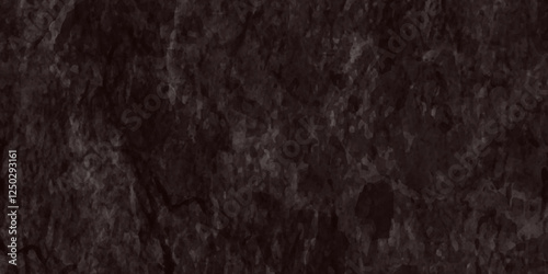 black texture pattern rough concrete wall background, black wall with cracks texture, Old black grunge background, Empty grunge old stained black wall interior Old loft style raw concrete wall.