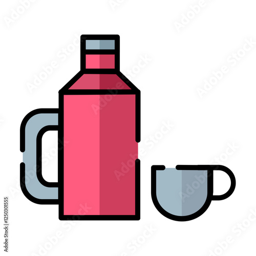 drinking utensils icon design	