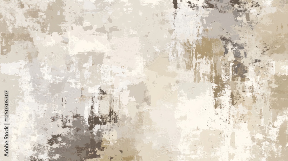 Fototapeta premium Abstract Textured Background with Neutral Tones and Subtle Brushstrokes