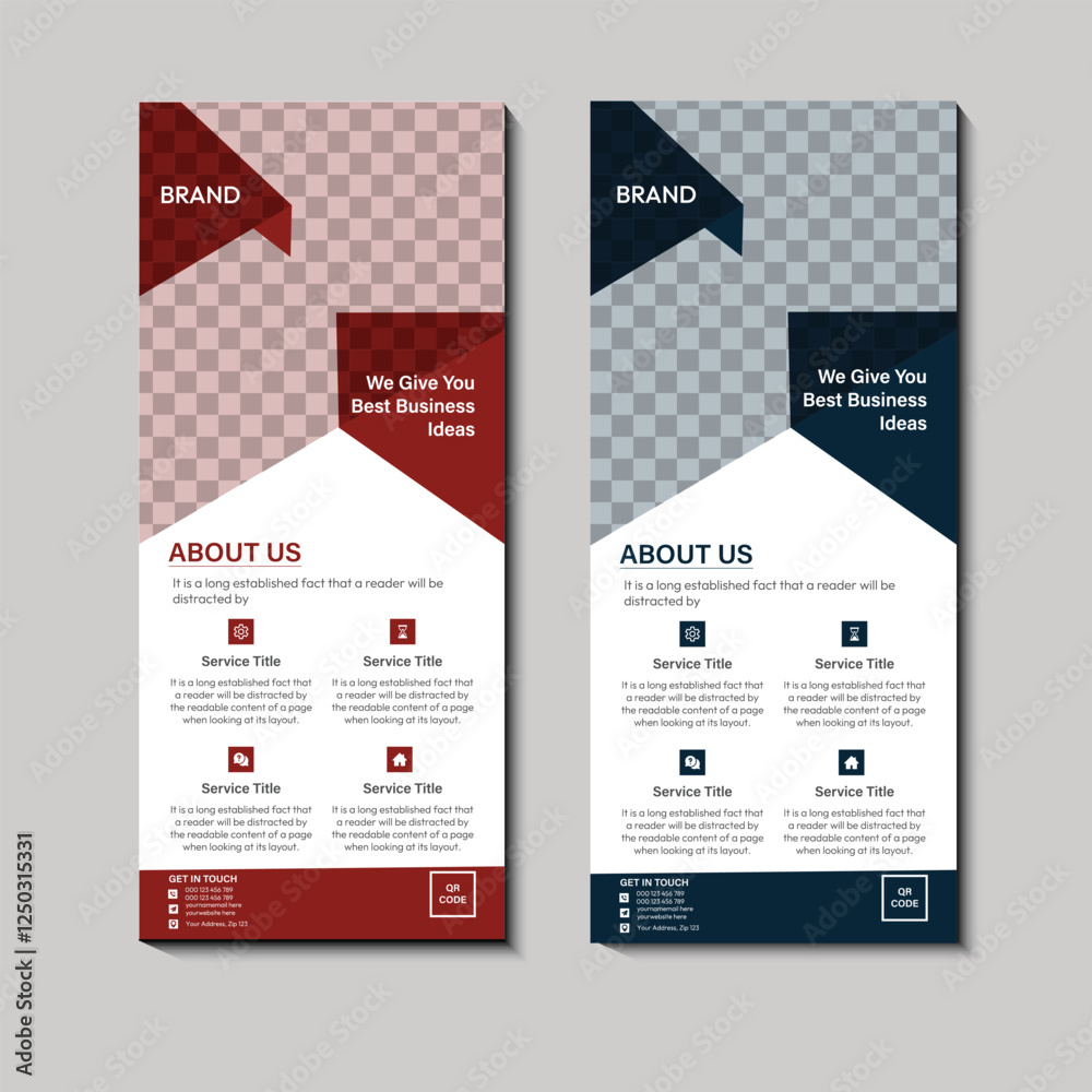 Corporate Business Roll Up Banner Design Corporate Business Roll Up Banner Design